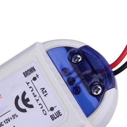 DC 12V 6.2A 72W Constant Voltage LED Driver Power Supply AC 90-240V Lighting Transformer