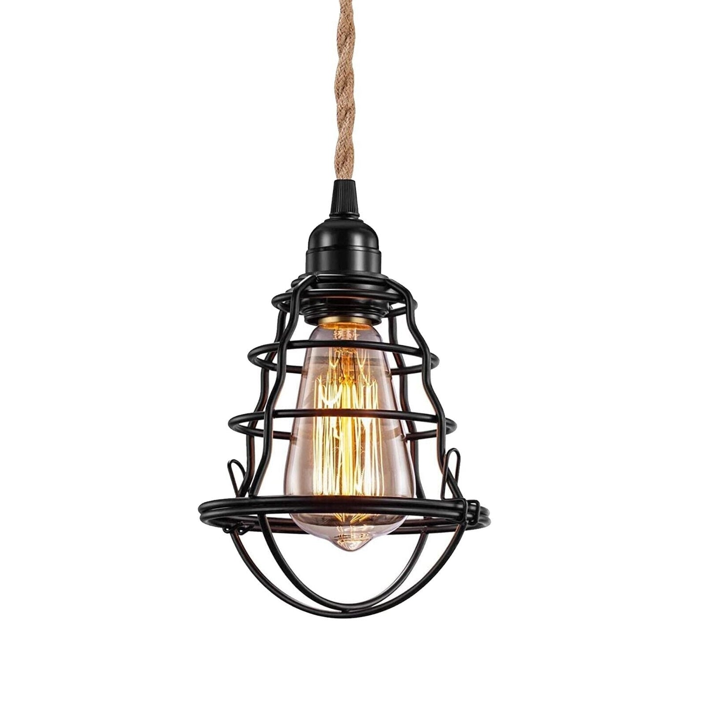 Rope Pendant Light - Plug in Pendant Light with Dimmer Switch.JPG