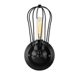 Rustic Wall Sconce Industrial Cage Light 