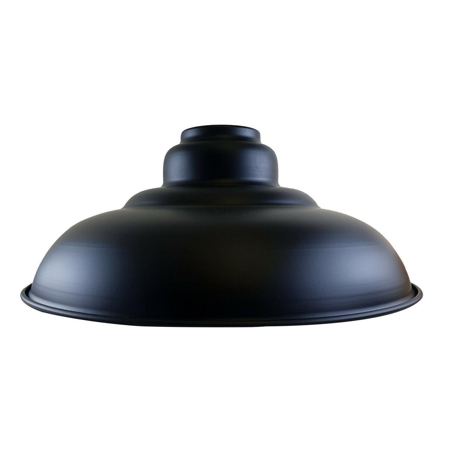 Black Wide Curvy Ceiling LampShade.JPG