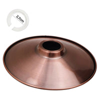 40mm Height Flat Easy Fit Lampshade~1065