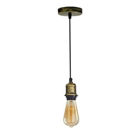 ceiling rose for pendant light-hanging lamp holder-Light Pendant Lighting Cord- E26 Socket 