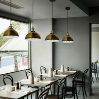 Vintage Modern Ceiling Pendant Light  Metal Dome Shade Hanging Indoor Light Fitting  With 95cm Adjustable Wire~1448