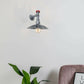 Brushed Silver Steampunk pipe wall light for living room.JPG