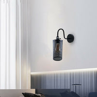 Vintage Industrial Wall Lights Fittings Indoor Sconce Black Metal Home Office Lamp Shade~1430