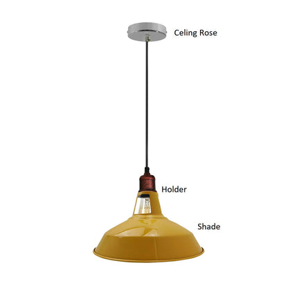 yellow E26 Barn Pendant Lights.JPG