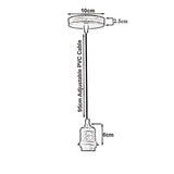 Light Pendant- Lighting Cord-light bulb socket- E26 Socket -PVC Light Fixture-e27 pendant lighting