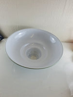320mm Wide Curvy Pendant Shades White