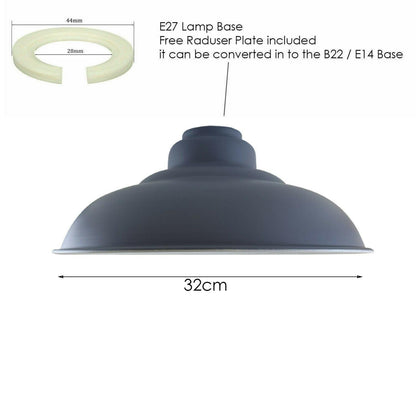 GREY Wide Curvy Ceiling LampShade.JPG