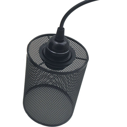 3 Light Barrel shape Large Fitting Net Wire Cage Shade Ceiling Industrial Geometric - Shop for LED lights - Transformers - Lampshades - Holders | LEDSone UK