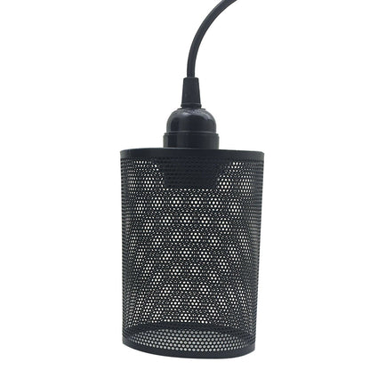3 Light Barrel shape Large Fitting Net Wire Cage Shade Ceiling Industrial Geometric - Shop for LED lights - Transformers - Lampshades - Holders | LEDSone UK