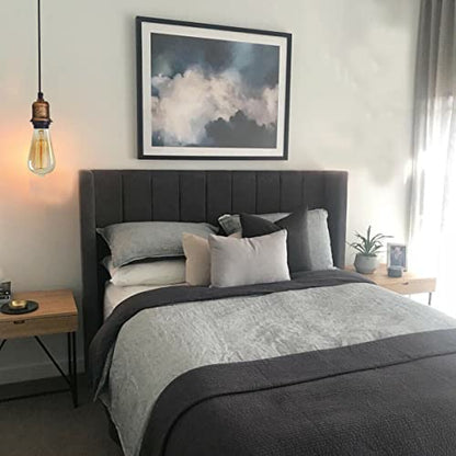 Vintage Hanging Pendant Light Fixture with a cord.