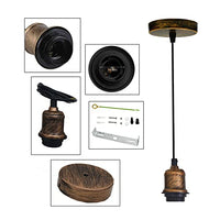 Light Pendant Lighting Cord -lamp hanging-E26 Socket -PVC Light Fixture-ceiling hanging lamp