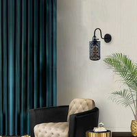 Vintage Industrial Wall Lights Fittings Indoor Sconce Black Metal Home Office Lamp Shade~1430