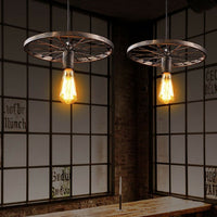Modern Retro Pendant Lamp Ceiling Light Wheel Light for Bedroom cafe~1534