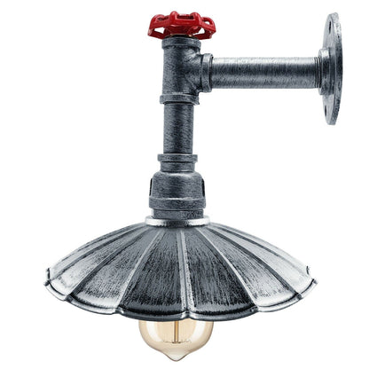Brushed Silver Steampunk pipe wall light.JPG