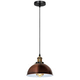 Vintage Modern Ceiling Pendant Light  Metal Dome Shade Hanging Indoor Light Fitting  With 95cm Adjustable Wire~1448