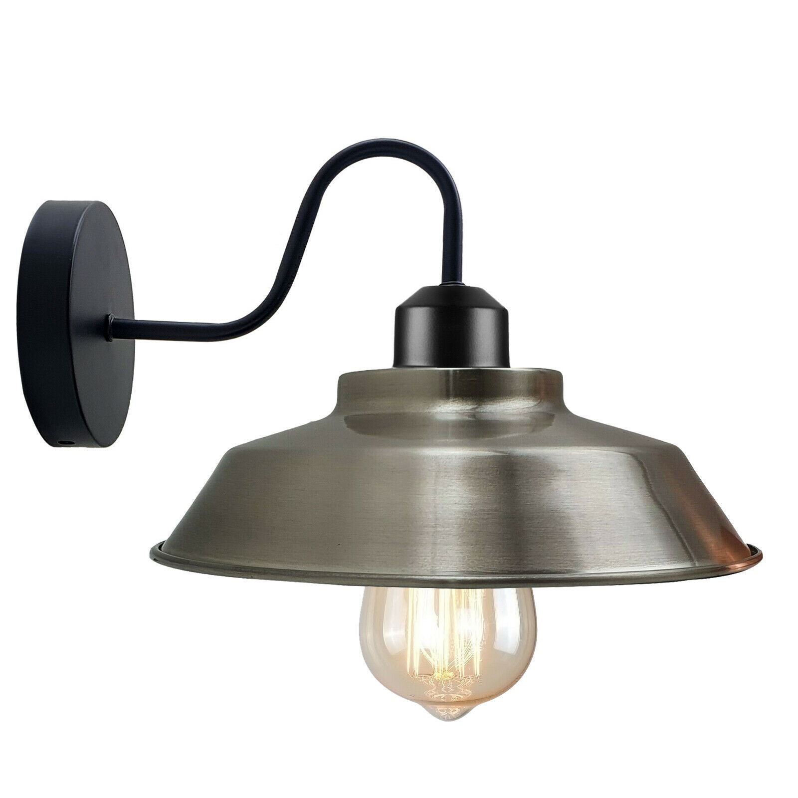 Industrial  Swan Wall Lampshade for basement