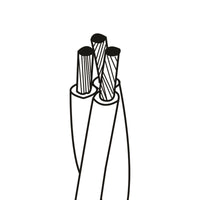 Light Cord cloth covered primary wire twisted cloth electrical cord