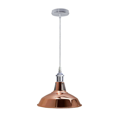 Rose gold Barn Pendant Lights.JPG