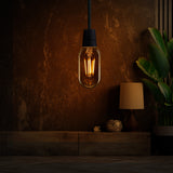 T45 4W LED Edison Bulb Warm White Dimmable E26 Vintage LED Filament Light Bulb