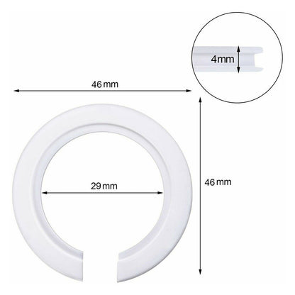 Plastic Lamp Shade Ring Reducer Plate Light Fitting Ring Washer Adapter~1143