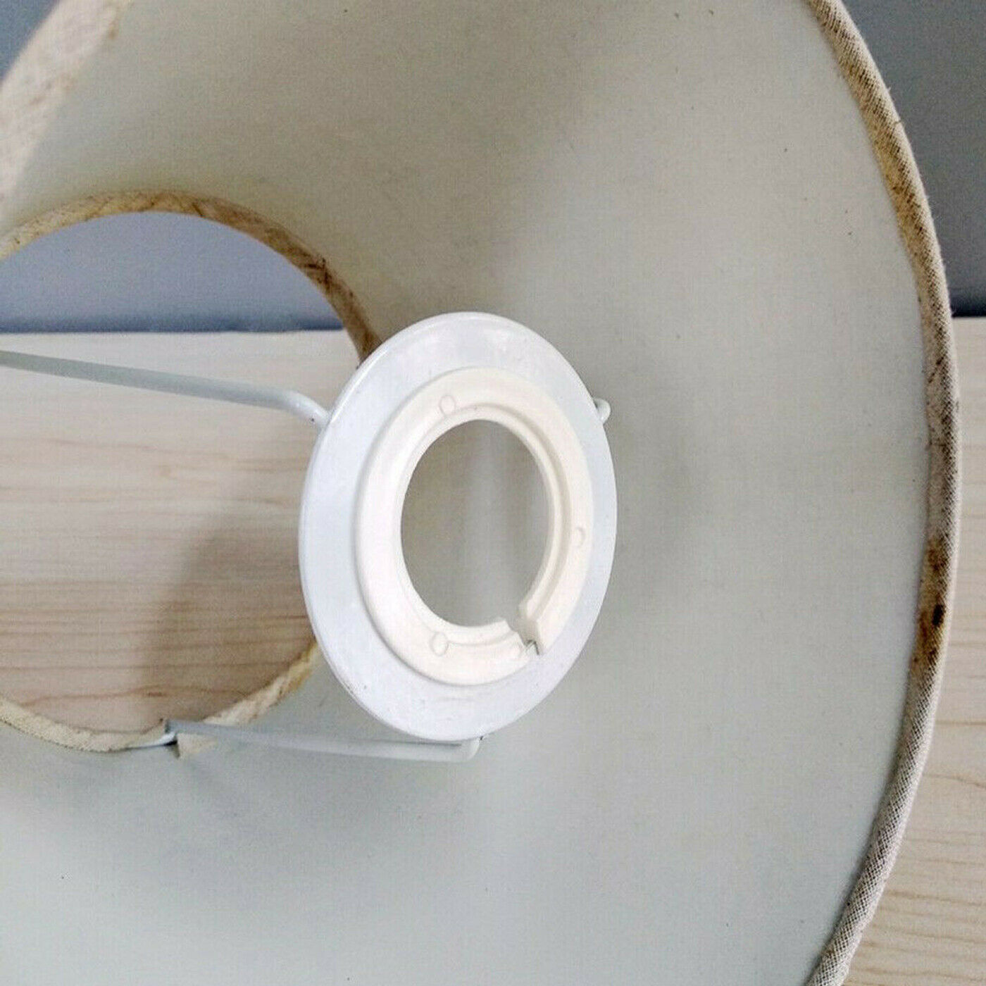 Plastic Lamp Shade Ring Reducer Plate Light Fitting Ring Washer Adapter~1143