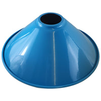 Blue Vintage Cone Metal Ceiling Lamp Shades