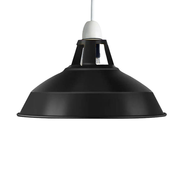 Black New Industrial Retro Pendant Light Vintage Chandelier Ceiling Hanging Lamp Fixture