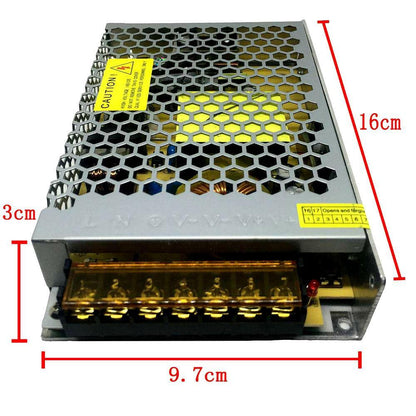 Adjustable DC Power Voltage Converter AC to DC Power Supply Transformer Enclosed Power Supplies 12V S 360 12