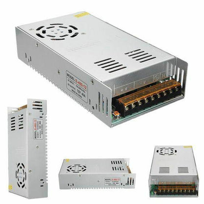 Adjustable DC Power Voltage Converter AC to DC Power Supply Transformer Enclosed Power Supplies 12V S 360 12