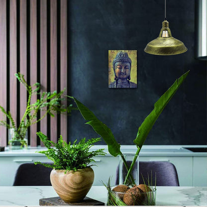 Yellow Brass Barn Style Pendant Light for hallways.JPG