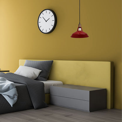 Red Barn Style Pendant Light for bed room.JPG