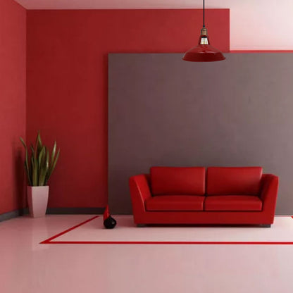 Red Barn Style Pendant Light for living room.JPG