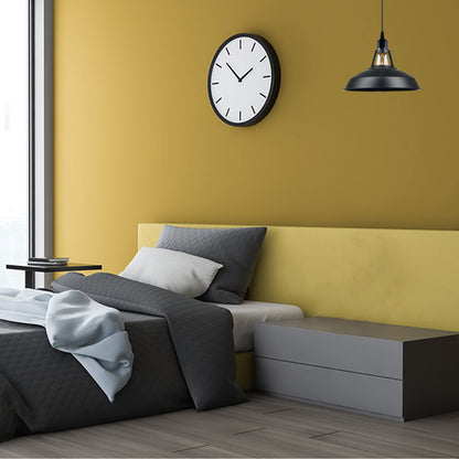 Black Barn Style Pendant Light for bed room.JPG