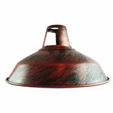 Satin Nickel Barn Slotted Metal Easy Fit shade
