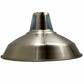 satin nickel barn lampshades for pendant lights.JPG