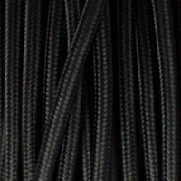 18 Gauge 2 Conductor Round Cloth Covered Wire Braided Light Cord fabric cord lamp cord covers