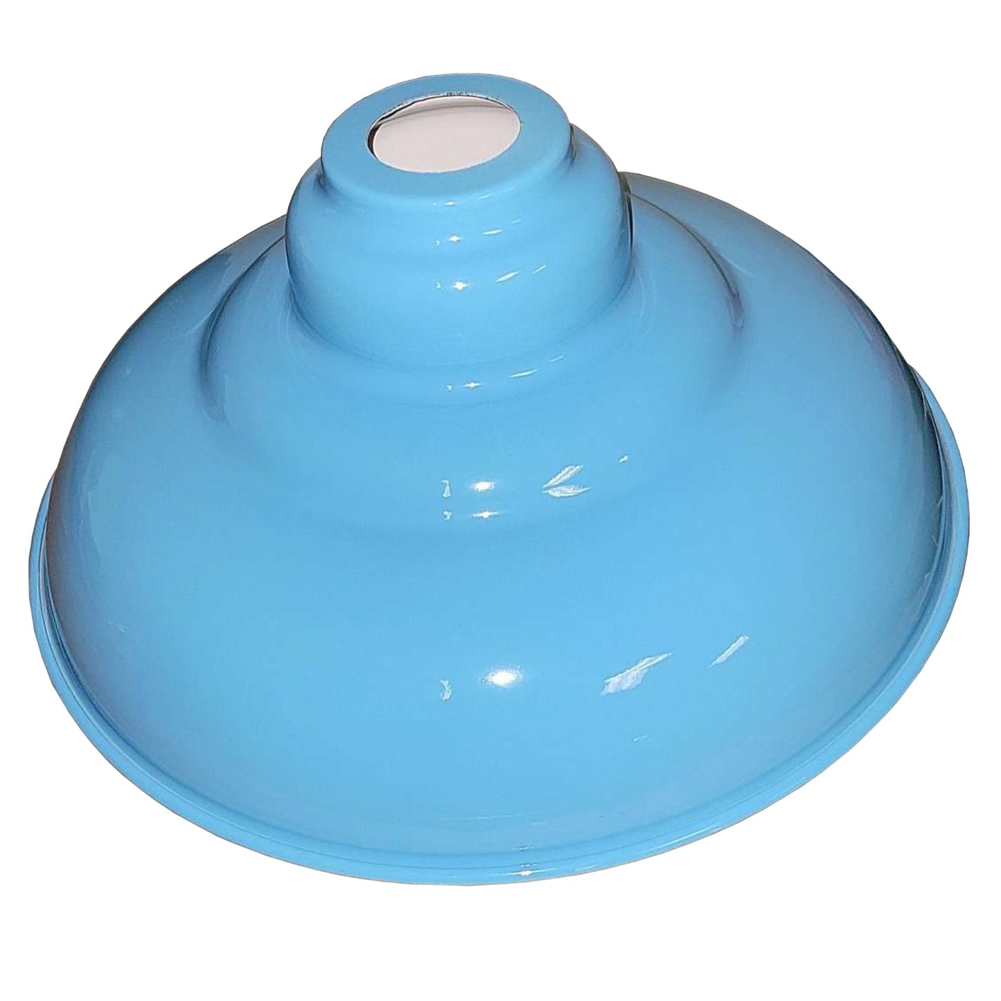 Blue Wide Curvy Ceiling LampShade.JPG