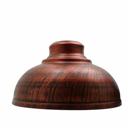 Rustic red curvy lamp shade.JPG