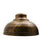 Brushed copper curvy lamp shade.JPG