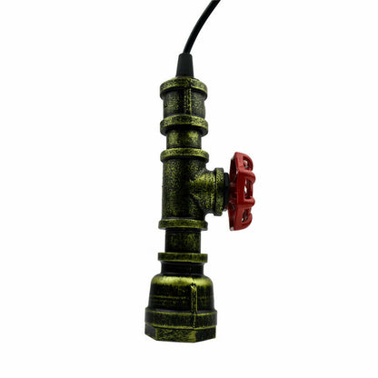 Industrial Steampunk Water Pipe Pendant Light