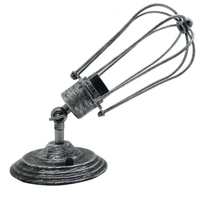 Brushed Silver Adjustable Sconce Wall Lamp.JPG