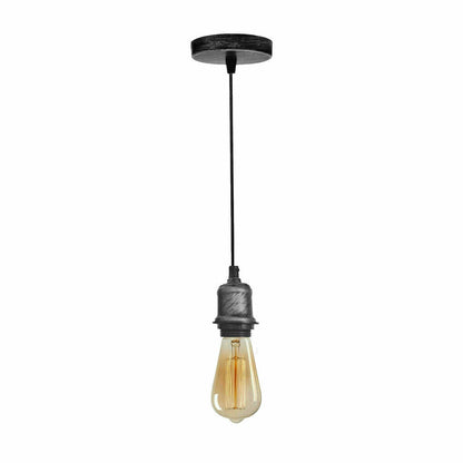 Vintage hanging Pendant light with Socket Lamp Holder