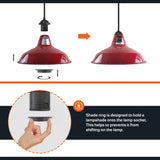 Ceiling - holder for bulb - lamp holder socket - Lighting holder - metal bulb holder- PVC holders
