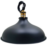 16 Inch Industrial Black Barn Pendant Light