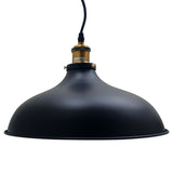 17 Inch Industrial Black Barn Pendant Light
