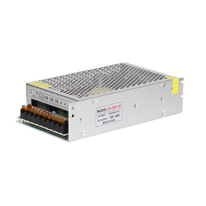 DC 12V 20A Adjustable DC Power Voltage Converter AC to DC Power Supply Enclosed Power Supplies S-240-12