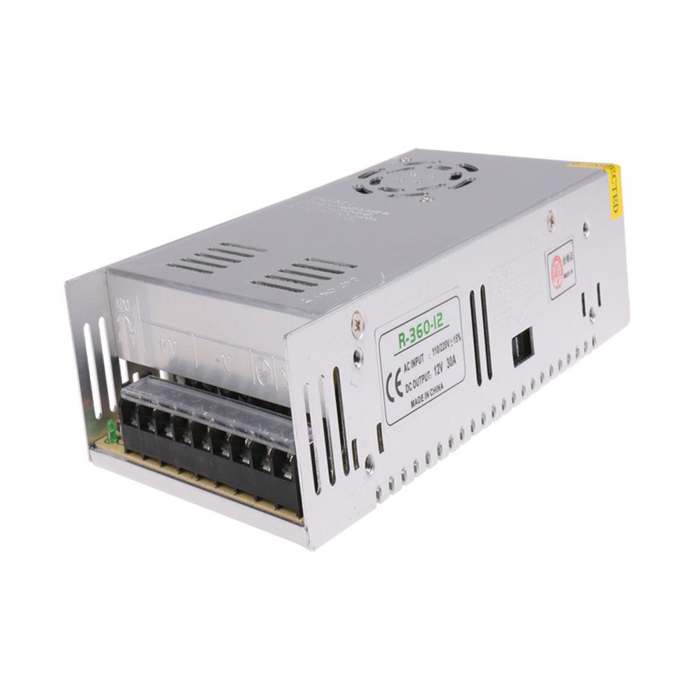 DC 12V 30A Regulated Switching Power Supply Dual Output Power Supply Enclosed Power Supplies S-360-12