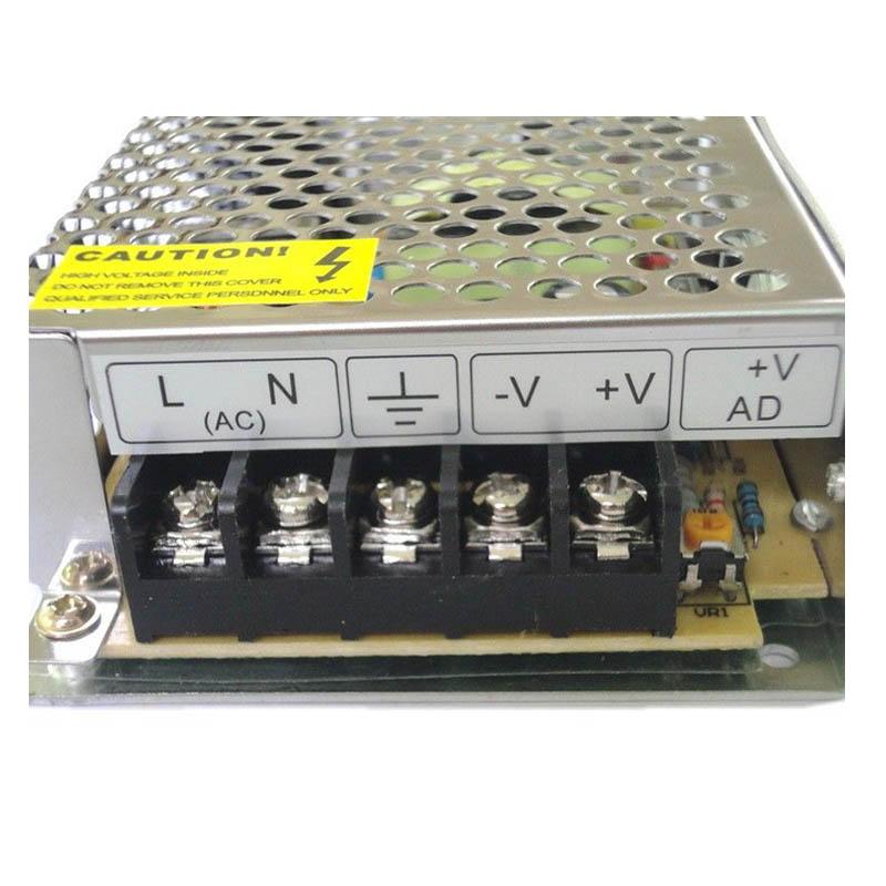 DC 12V 5A Adjustable DC Power Voltage Converter AC to DC Power Supply Enclosed Power Supplies S-60-12